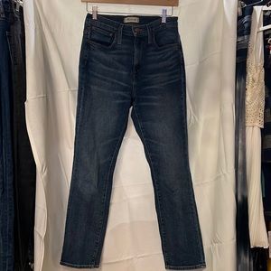 Vintage wash classic madewell jeans